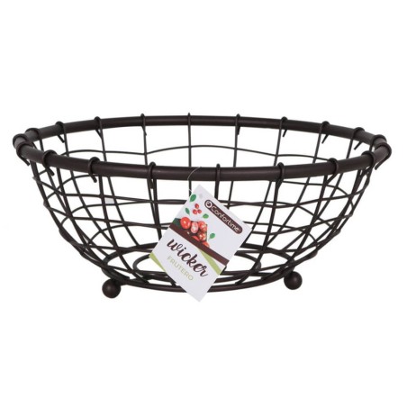 FRUTERO METÁLICO WICKER 30,5X13CM