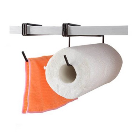 PORTA ROLLO COCINA - MARRÓN