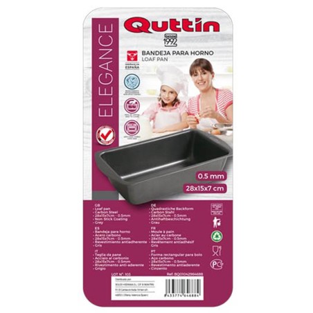MOLDE RECTANGULAR 28X15CM