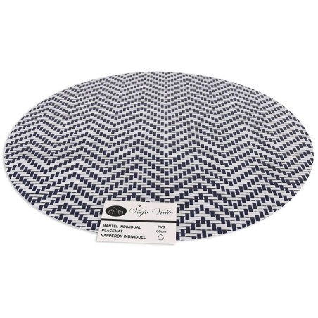 INDIVIDUAL AZUL REDONDO 