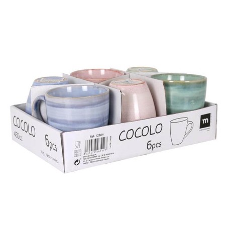 Taza desayuno 450ml - colores