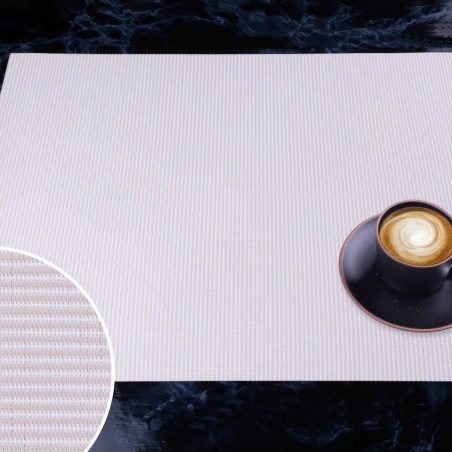 Mantel individual blanco 30X45CM