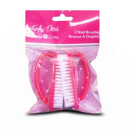 SET 2 CEPILLOS UÑAS 