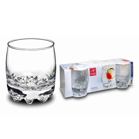 SET 3 VASOS 30CL GALASSIA 