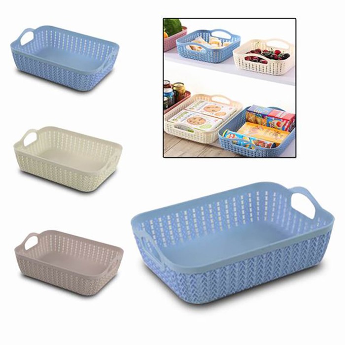 CESTA RECTANGULAR 26.5X20CM