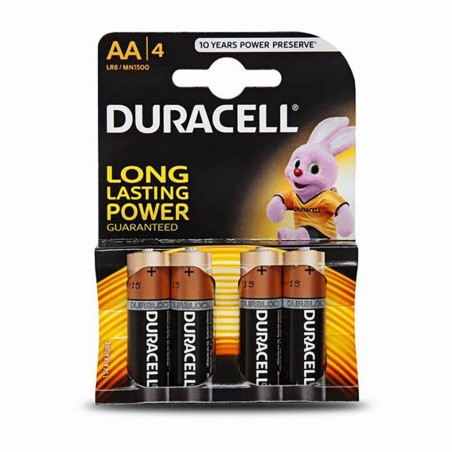 PILAS ALCALINAS DURACELL LR6 AA