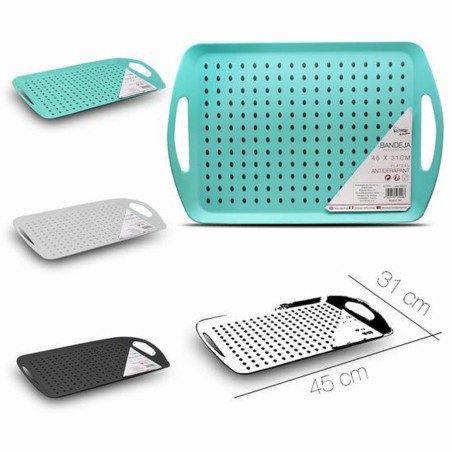BANDEJA ANTIDESLIZANTE 45X31CM