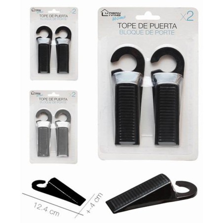 SUJETAPUERTAS PARAGUAS GRIS 