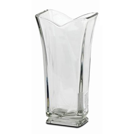 JARRON DE CRISTAL 11.5X11.5X23CM