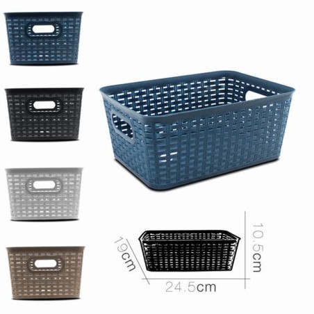 CESTO ALMACENAJE 24.5X19X10.5CM VIKY