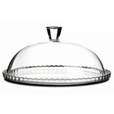 TARTERA 32CM CRISTAL TAPA