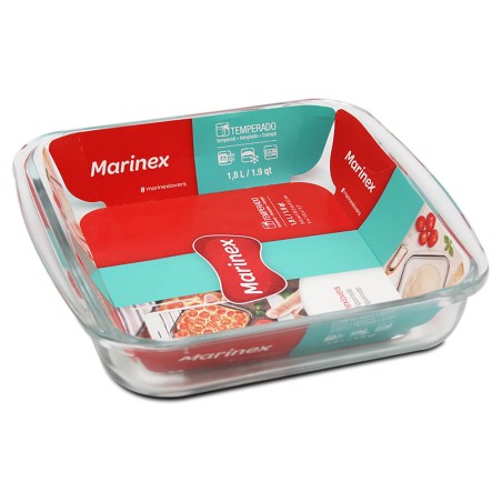 Fuente horno cuadrada 24.8x22.2x5.2cm