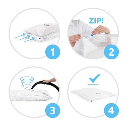 Bolsa vacío ropa 55x90cm