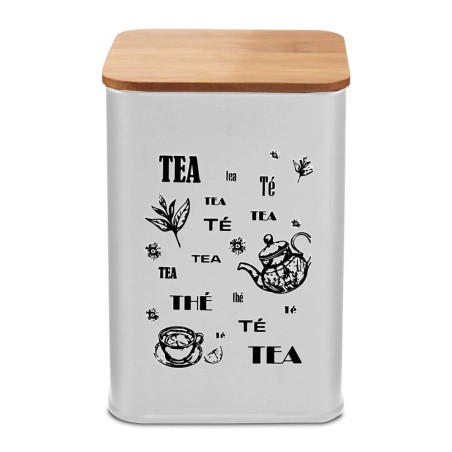 Bote cocina metal té/café/azúcar