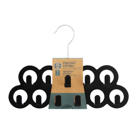 Percha de terciopelo pañuelos 30x21cm