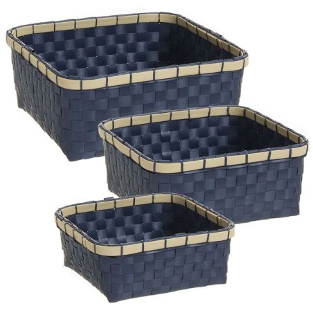 CESTO ALMACENAJE PORTOBELLO NEGRO