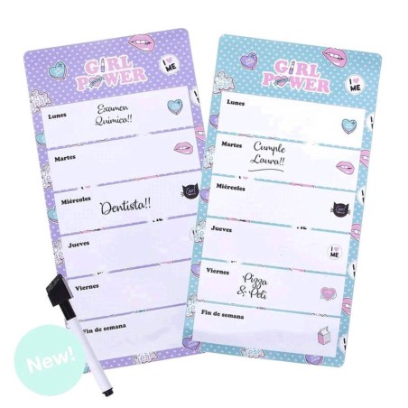 PLANIFICADOR SEMANAL GIRL POWER