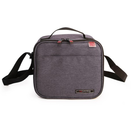 BOLSA TÉRMICA GRIS 2 CONTENEDORES