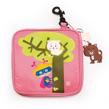 PORTA SANDWICH TERMICO - ROSA/AZUL