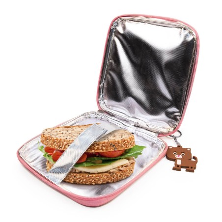 PORTA SANDWICH TERMICO - ROSA/AZUL