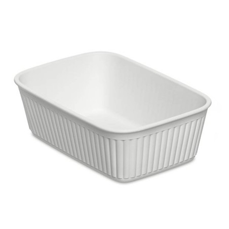 CESTO ALMACENAJE BLANCO 11X17X5,6CM