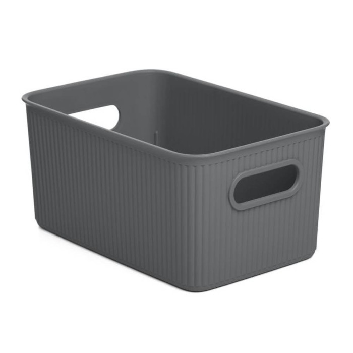 CESTO ALMACENAJE 5L GRIS