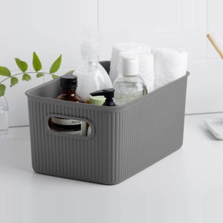 CESTO ALMACENAJE 5L GRIS