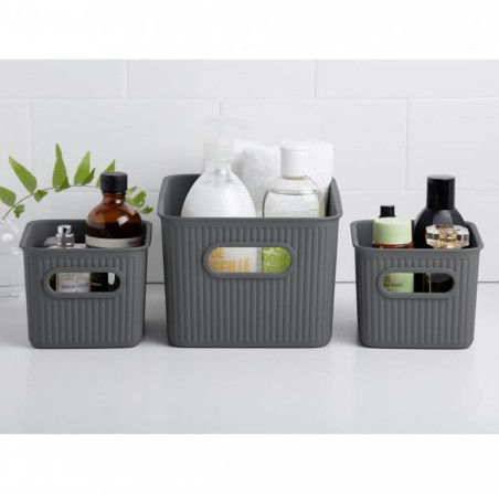 CESTO ALMACENAJE 5L GRIS