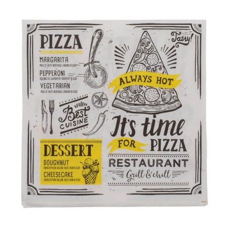 20 SERVILLETAS DE PAPEL - TASTY