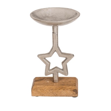 PORTAVELA ESTRELLA 18X10CM