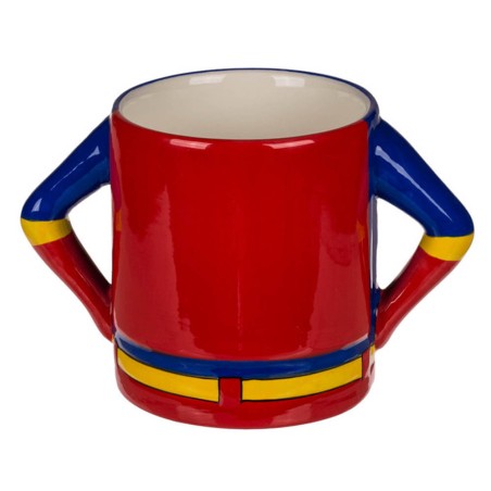 TAZA CERÁMICA SUPER PAPÁ 18X11CM