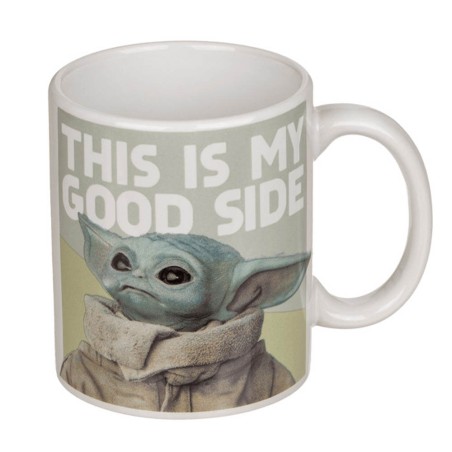 Taza Star Wars Mandalorian “This Is My Good Side” 325 ml