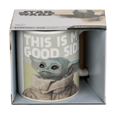 Taza Star Wars Mandalorian “This Is My Good Side” 325 ml