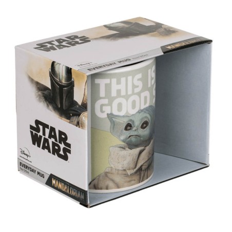 Taza Star Wars Mandalorian “This Is My Good Side” 325 ml
