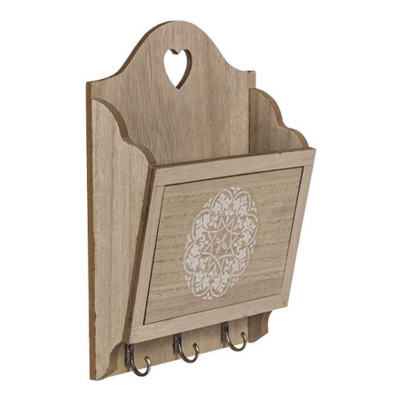 GUARDALLAVES 18X20CM 3 GANCHOS 