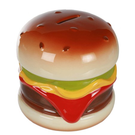Hucha hamburguesa 14x13cm