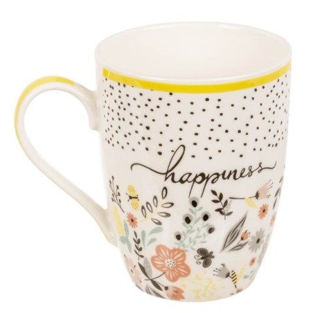 Taza desayuno - Flower power 300ml