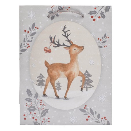 Bolsa regalo Navidad - 4 diseños 18x23x8cm