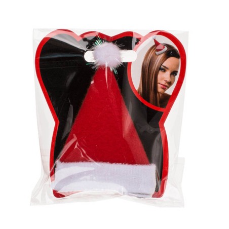 Pinza pelo Navidad - Gorrito