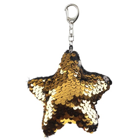 LLAVERO ESTRELLA LENTEJUELAS