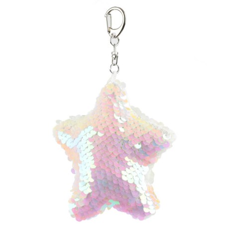 LLAVERO ESTRELLA LENTEJUELAS