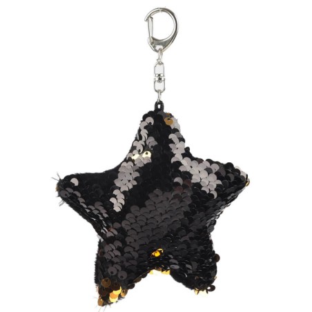 LLAVERO ESTRELLA LENTEJUELAS