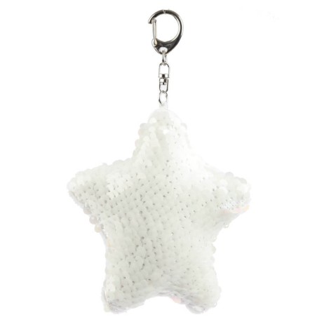 LLAVERO ESTRELLA LENTEJUELAS