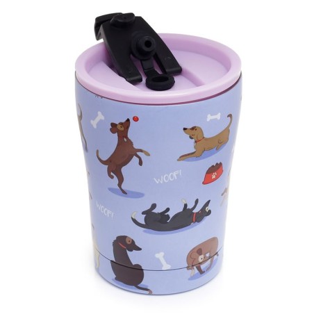 Taza térmica perrito
