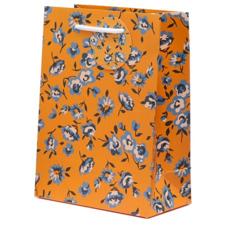 BOLSA REGALO - PEONIAS 23X17X9CM