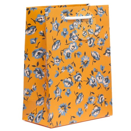 BOLSA REGALO - PEONIAS 23X17X9CM