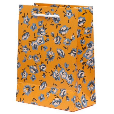 BOLSA REGALO - PEONIAS 23X17X9CM