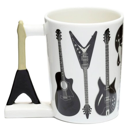 Taza 3D guitarra