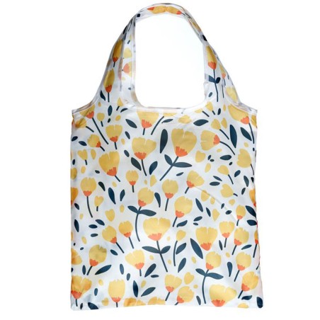 Bolsa compra plegable - Flores
