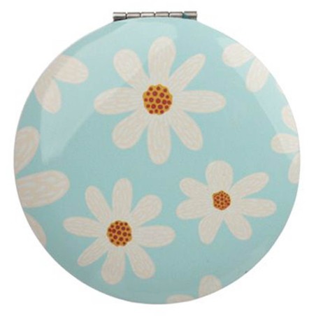 Espejo para bolso - Flores